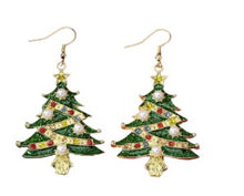 Load image into Gallery viewer, Christmas Earrings ~ Christmas Tree Collection