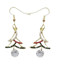 Load image into Gallery viewer, Christmas Earrings ~ Christmas Tree Collection
