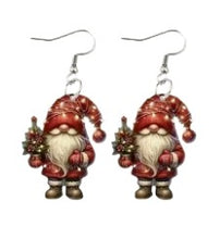Load image into Gallery viewer, Christmas Earrings ~ Santa, Snowman, Gnomes & Elf Collection