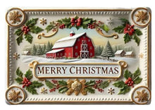 Load image into Gallery viewer, Christmas Signs Rectangle Metal 30cm