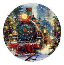 Load image into Gallery viewer, Christmas Signs Round Metal 20cm