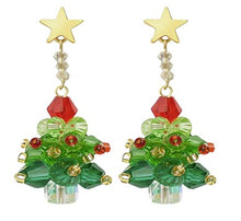 Load image into Gallery viewer, Christmas Earrings ~ Christmas Tree Collection
