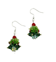 Load image into Gallery viewer, Christmas Earrings ~ Christmas Tree Collection