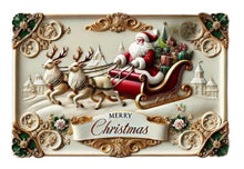 Load image into Gallery viewer, Christmas Signs Rectangle Metal 30cm