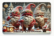 Load image into Gallery viewer, Christmas Signs Rectangle Metal 30cm