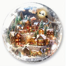 Load image into Gallery viewer, Christmas Signs Round Metal 20cm