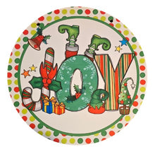 Load image into Gallery viewer, Christmas Signs Round Wooden 20cm