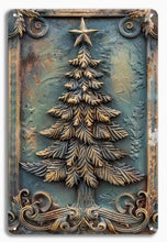 Load image into Gallery viewer, Christmas Signs Rectangle Metal 30cm