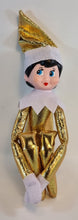 Load image into Gallery viewer, Christmas Novelty Elf Boy and Girl Figurines