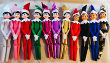 Load image into Gallery viewer, Christmas Novelty Elf Boy and Girl Figurines