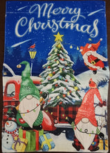 Load image into Gallery viewer, Christmas Garden Flag Double Sided