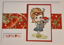 Load image into Gallery viewer, Handmade Embellished Christmas Cards