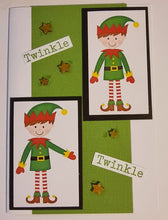 Load image into Gallery viewer, Handmade Embellished Christmas Cards