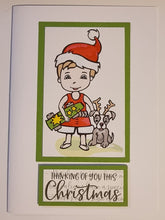 Load image into Gallery viewer, Handmade Embellished Christmas Cards