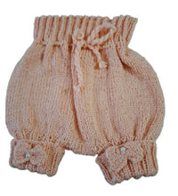 Load image into Gallery viewer, 0 to 3 months ~ Baby Girl Pink Handmade Knitted Set (#22)