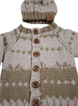 Load image into Gallery viewer, 3 months up ~ Baby Boy Nordish Handmade Knitted Set (#26)