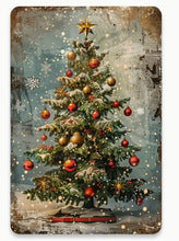 Load image into Gallery viewer, Christmas Signs Rectangle Metal 30cm