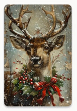 Load image into Gallery viewer, Christmas Signs Rectangle Metal 30cm