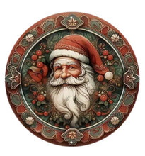 Load image into Gallery viewer, Christmas Signs Round Metal 20cm