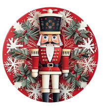 Load image into Gallery viewer, Christmas Signs Round Metal 20cm