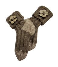 Load image into Gallery viewer, 6 months ~ Baby Girl Brown/Light Brown Handmade Knitted Set (#42)