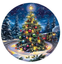 Load image into Gallery viewer, Christmas Signs Round Metal 20cm