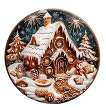 Load image into Gallery viewer, Christmas Signs Round Metal 20cm