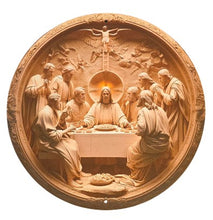 Load image into Gallery viewer, Christmas Signs Round Metal 20cm