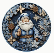 Load image into Gallery viewer, Christmas Signs Round Metal 20cm