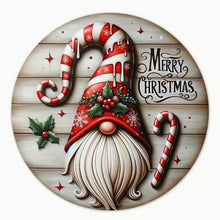 Load image into Gallery viewer, Christmas Signs Round Wooden 20cm