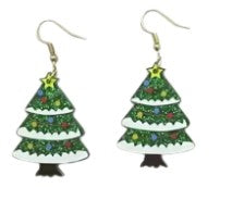 Load image into Gallery viewer, Christmas Earrings ~ Christmas Tree Collection