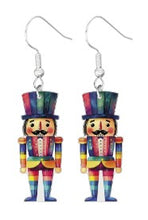 Load image into Gallery viewer, Christmas Earrings ~ Nutcracker & Reindeer Collection