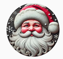 Load image into Gallery viewer, Christmas Signs Round Metal 20cm