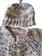Load image into Gallery viewer, 12 to 18 months year old ~ Boy's Light Stripped Handmade Knitted Set (#6)