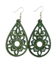 Load image into Gallery viewer, Christmas Earrings ~ Christmas Tree Collection