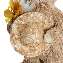 Load image into Gallery viewer, Standing Male Bunny with Flower & Hat ~ 30cm High