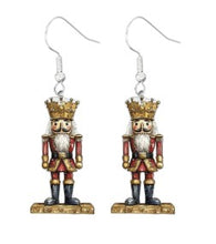 Load image into Gallery viewer, Christmas Earrings ~ Nutcracker & Reindeer Collection