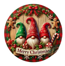 Load image into Gallery viewer, Christmas Signs Round Wooden 20cm