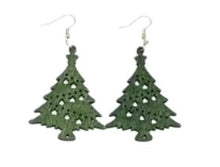 Load image into Gallery viewer, Christmas Earrings ~ Christmas Tree Collection