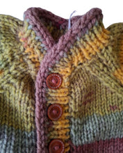 Load image into Gallery viewer, 12 to 24 month old ~ Boy's Multicolored Handmade Knitted Set (#9)