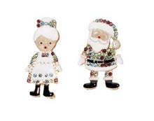 Load image into Gallery viewer, Christmas Earrings ~ Santa, Snowman, Gnomes & Elf Collection