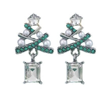 Load image into Gallery viewer, Christmas Earrings ~ Christmas Tree Collection
