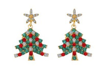 Load image into Gallery viewer, Christmas Earrings ~ Christmas Tree Collection