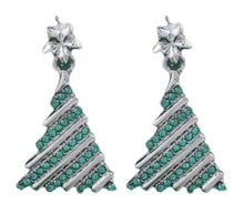 Load image into Gallery viewer, Christmas Earrings ~ Christmas Tree Collection