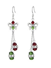 Load image into Gallery viewer, Christmas Earrings ~ Bows, Bells, Baubles & Sparkle Collection