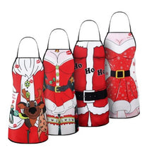 Load image into Gallery viewer, Christmas Novelty Aprons #4 – Santa & Mrs Claus Designs