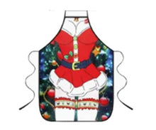 Load image into Gallery viewer, Christmas Novelty Aprons #4 – Santa & Mrs Claus Designs