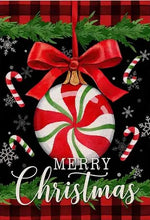 Load image into Gallery viewer, Christmas Garden Flag Double Sided