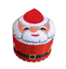 Load image into Gallery viewer, Christmas Towel Ornaments – Microfiber Cake-Shaped Hanging Decorations