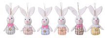 Load image into Gallery viewer, Pastel Soft Fabric Easter Bunny Plush Hanging Decorations